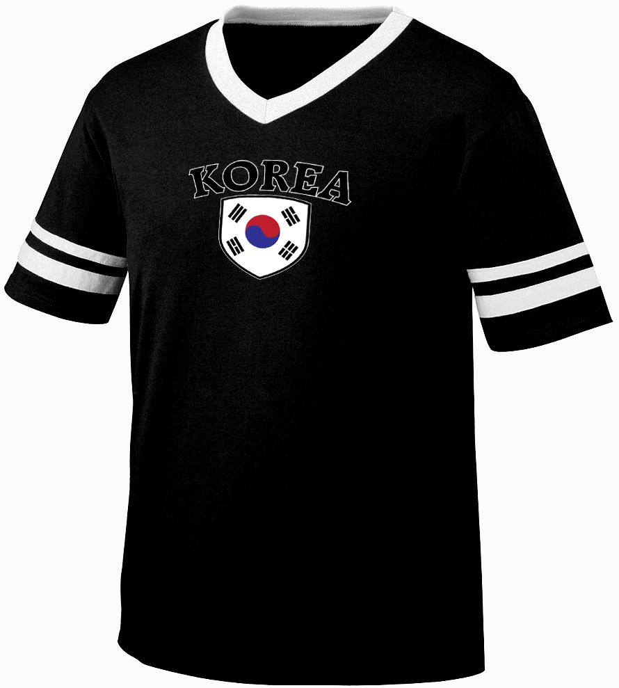 SOUTH KOREA FLAG Crest Korean Hangul National Country Pride Retro